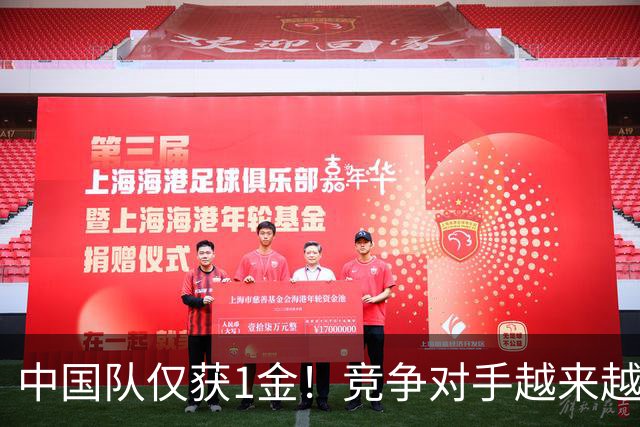 中国队仅获1金！竞争对手越来越强？男子项目受到不小冲击